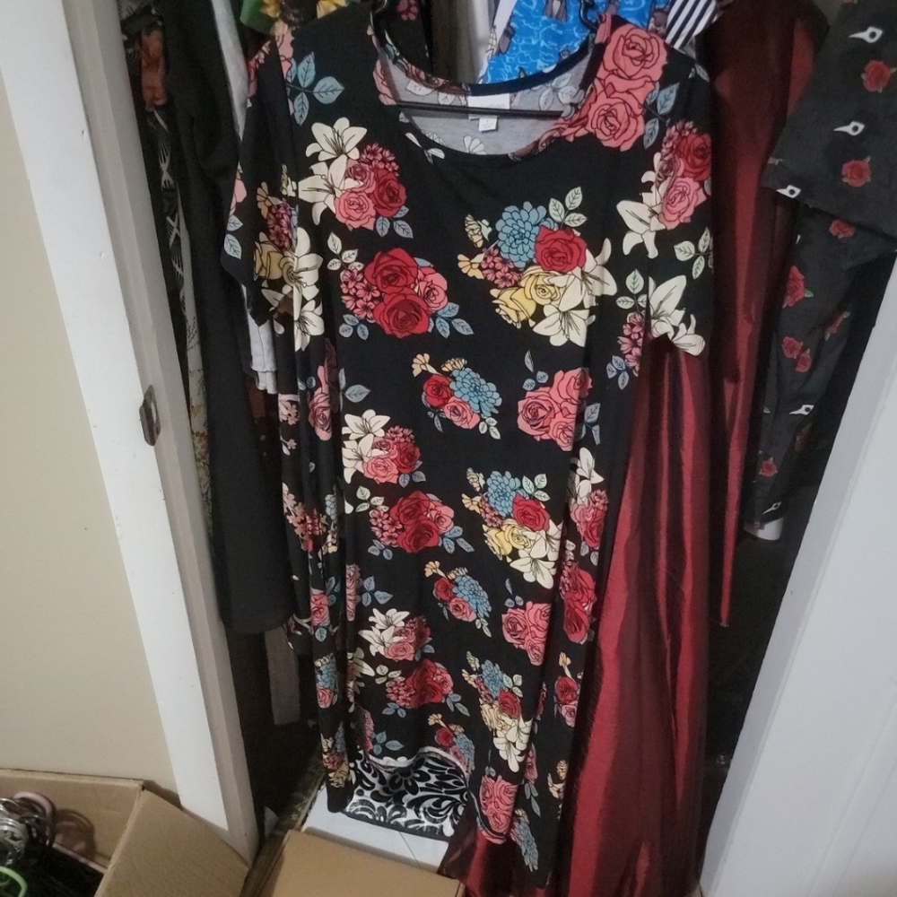 Lularoe Size L Floral Jessie